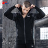 Grey And Black Cleverly Stitched Zip Up Hoodies Spotswear China