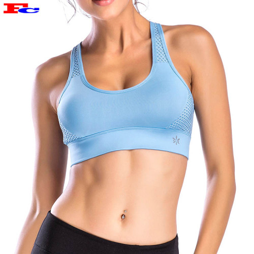 TwoTone Adjustable Mesh Sports Bras Sold In Bulk Fengcai