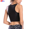 Black Side Strap Short Vest Ladies Tank Tops Wholesale