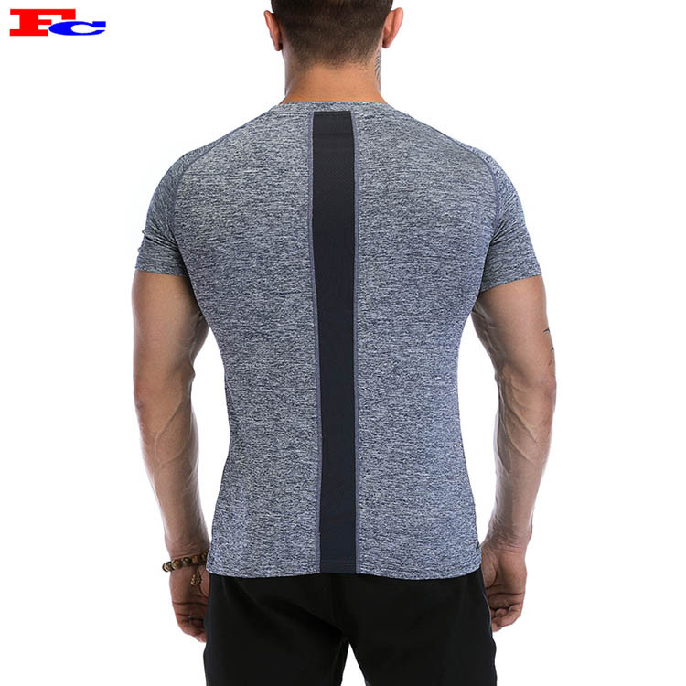 Men's Short Sleeve Dark Grey Best Workout T Shirts