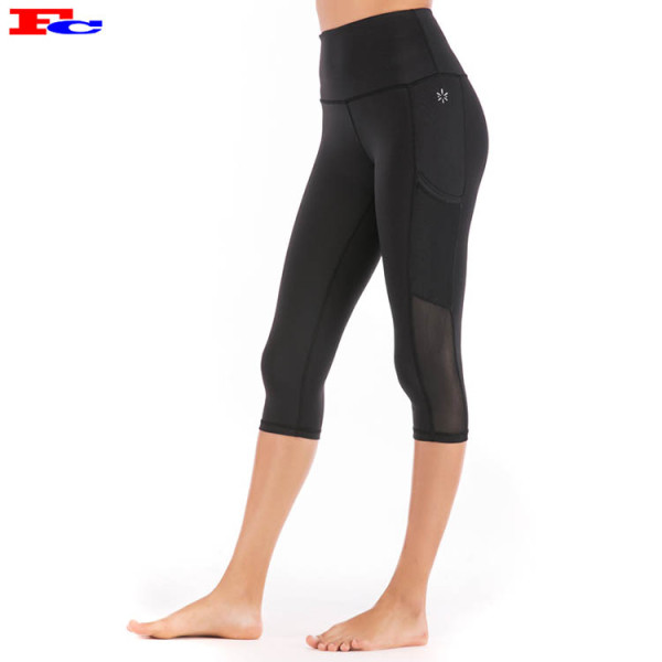 Classic Black Seven-Point Yoga Pant Wholesale