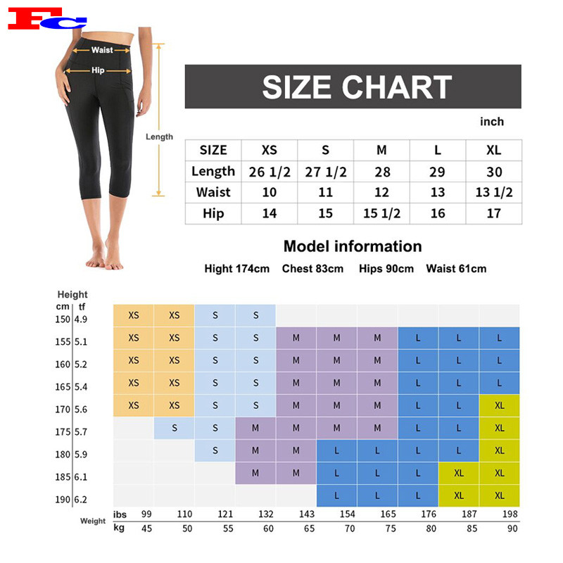 Classic Black Seven-Point Yoga Pant Wholesale