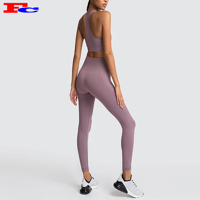 Fengcai Seamless Fitness Activewear Clothing Athletic Apparel Manufacturer