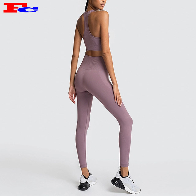 Fengcai Seamless Fitness Activewear Vêtements de sport Fabricant de vêtements de sport