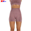 China Supplier Women's High Waist Seamless Youth Athletic Shorts Wholesale