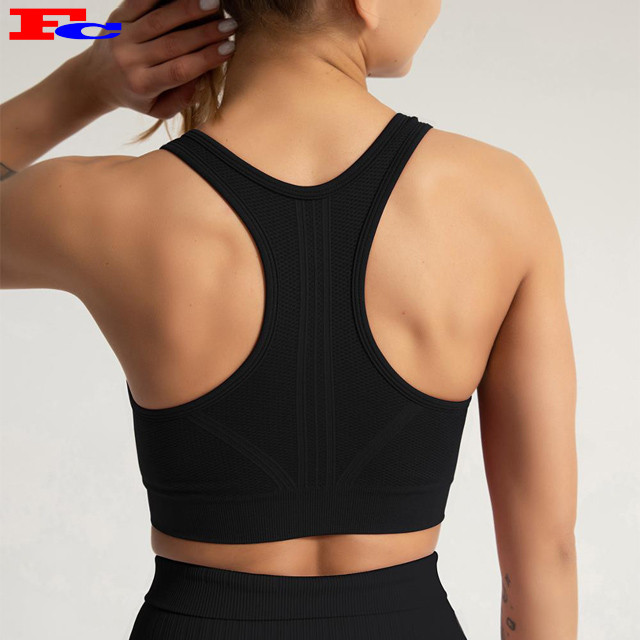 Frauen Freestyle Seamless Custom Racerback Workout Tanks