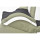 Soutien-gorge de sport de bande élastique personnalisé avec patchwork noir et blanc pour femmes