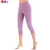 Hip-Lifting Breathable Fitness Cropped Leggings Women Slim Fit Custom Yoga Pants