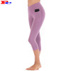 Hip-Lifting Breathable Fitness Cropped Leggings Women Slim Fit Custom Yoga Pants