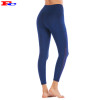 Dark Blue Side Mesh With Pocket Ladies Leggings Manufacturers