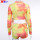 OEM Custom Tie Dye Shorts Set Gym Clothes For Women