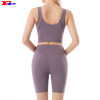 Gym Workout Outfit High Quality Women Fitness Yoga Shorts Set