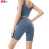 Gym Workout Outfit High Quality Women Fitness Yoga Shorts Set