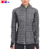 Custom Tracket Suits Full Zip Women Running Yoga Workout Jacket With Thumb Holes