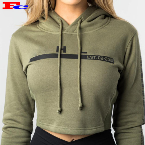 Custom Casual Sweatshirt Women Long Sleeve Hoodies Factory Manufacturer