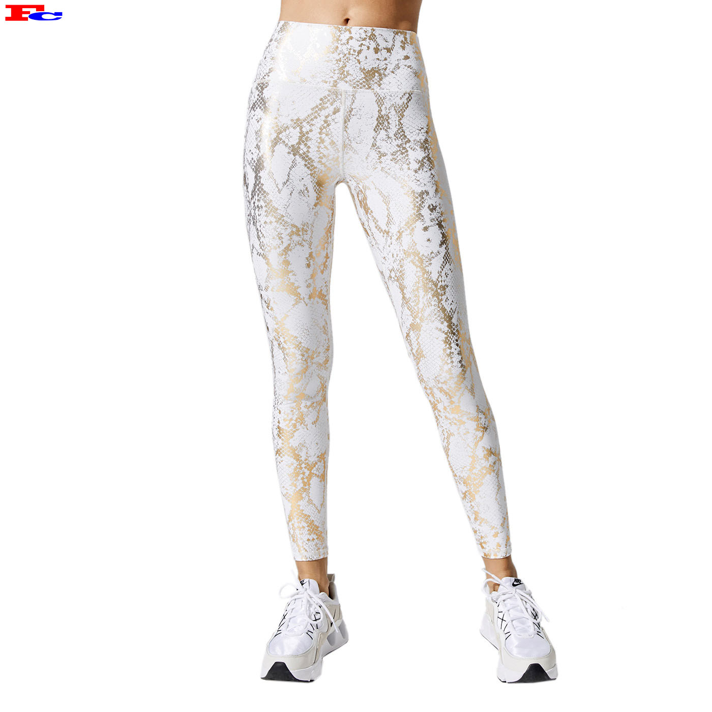 High-waisted yoga pants wholesale with slant pockets - Tsingyisports