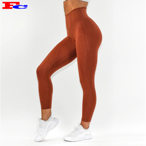 Fengcai Wholesale Custom New Design Tights For Women High Waisted Compression Leggings