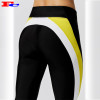 Fashion Custom Logo Color-blocked High Waist Leggings Fitness Tights Exercise