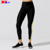 Fashion Custom Logo Color-blocked High Waist Leggings Fitness Tights Exercise