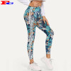 Wholesale Custom Sublimation Print Workout Leggings Fitness Tights Plus Size