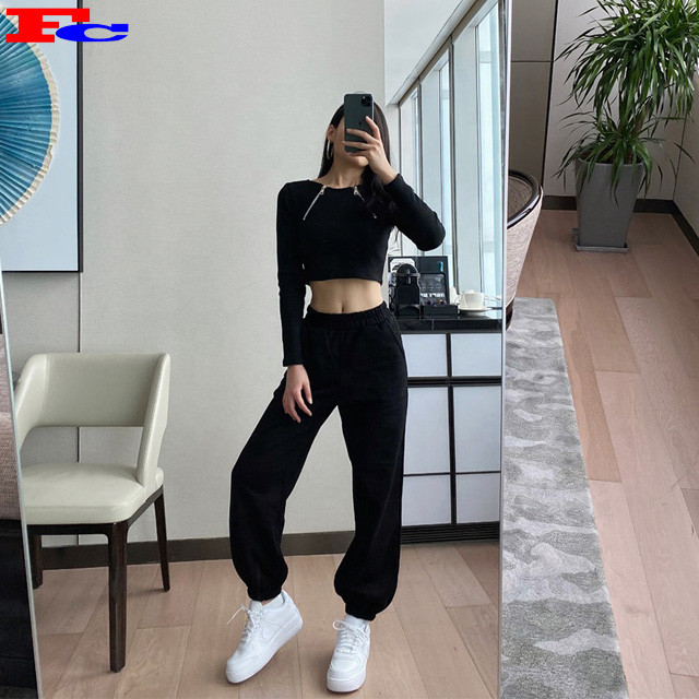 Wholesale Custom Casual Logo Comfy Cotton Harem Cargo Jogger Pants Sportswear Wholesalers