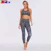 Work Out Apparel Woman Fitness Yoga Set Leopard Sportswear Suppliers