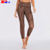 Work Out Apparel Woman Fitness Yoga Set Leopard Sportswear Suppliers