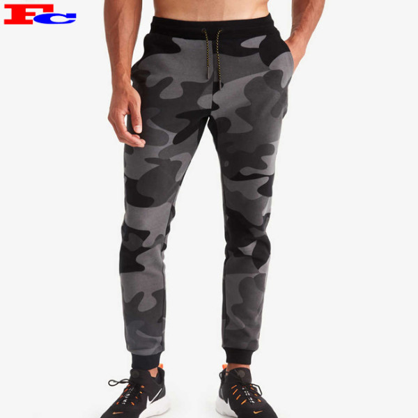 Mens Joggers Wholesale Cotton Digital Printing Camouflage Sweatpants