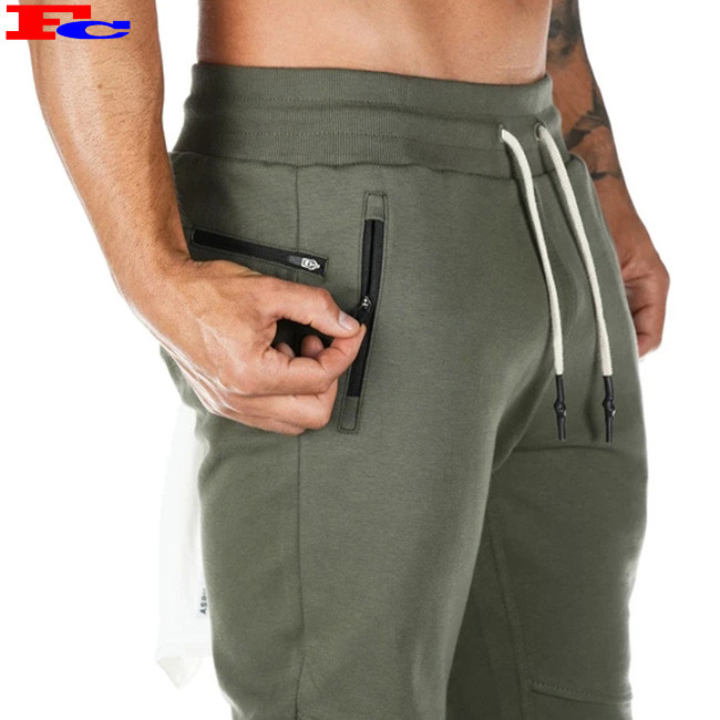 Custom Soft French Terry Fitness Mens Sport Joggers Sweatpants Bulk