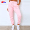 Hot Sales Casual French Terry Pants Baggy  Drawstring Sweatpants Custom Joggers Women