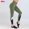 Fengcai Fashion Patchwork Custom Sports Leggings High Waist Power Flex Yoga Pants For Women