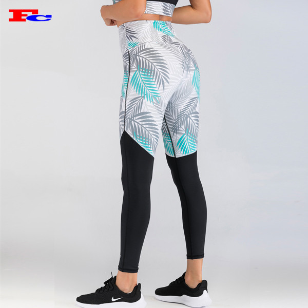 Polyamide Elastane Stretchy Push Up Yoga Pants Sublimation Best Leggings