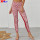 2020 New Sublimation Mesh Patchwork Gym Leggings Yoga Pants Mesh