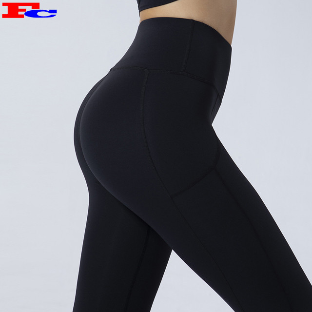 Custom Women Premium Leggings High-Waisted Peach Buttock Yoga Pants Fitness Tights