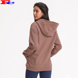 Classic Women Winter Fashion Blank Pullover Pocket Front Hoodie Athletic Vendors