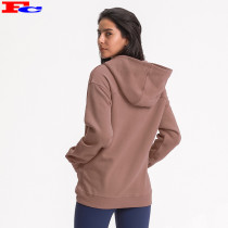 Classic Women Winter Fashion Blank Pullover Pocket Front Hoodie Athletic Vendors