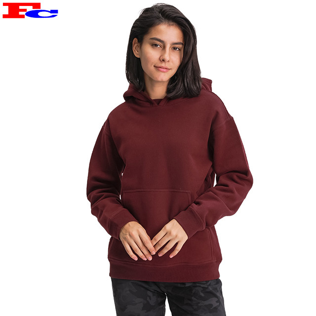 Wholesale Classic Women Winter Fashion Blank Pullover Pocket Front ...