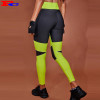 Wholesale Custom Logo Workout Gym Tights Running Combined Color Sport Yoga Leggings