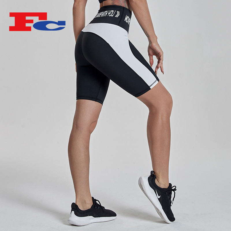 Wholesale Custom Private Label Fitness Biker Shorts Outfit Manufacturer