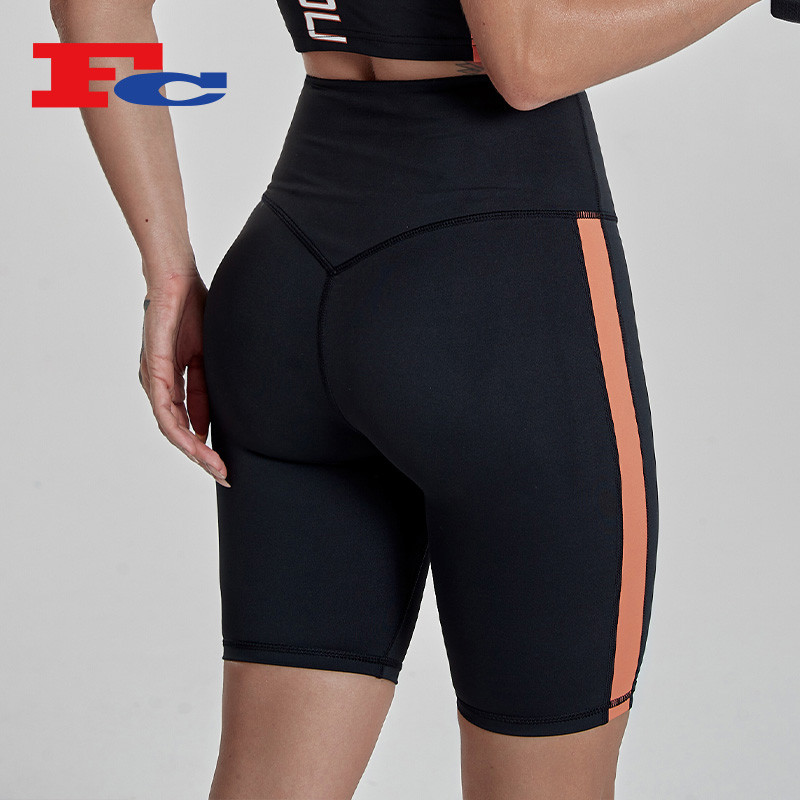 China Custom Activewear Manufacturers Bodybuilding Bulk Running Sports Shorts For Women