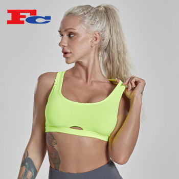 China Custom Logo ODM&OEM Sports Bra Bulk Buy Cross Strap Sports Bra For Workout Fitness