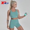 High Quality Sports Bra and Short Set Activewear Set Gym Yoga Wear for Women