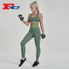 Private Label Workout Sets Leopard Printed Fitness Clothes For Women