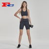 Private Label Biker Shorts Set Fitness Workout Clothes Custom Women Yogawear