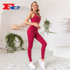 Yoga Clothes Manufacturer China - Unique Cross Straps Workout Fitness Wear For Women