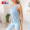 Sleeveless Activewear Sets Straps Running Tank Top Blanks Tracksuits Supplier
