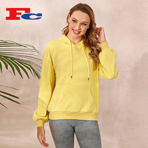Wholesale Pullover Hoodies Simple Casual Hooded Sweater