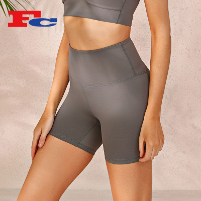 Private Label Women Athletic Shorts Hip Lift Quick Drying Yogawear