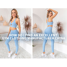 How Do I Find An Excellent Gym Clothing Manufacturer China
