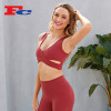 Yoga Crop Top Sexy Gather Sports Bra Manufacturer